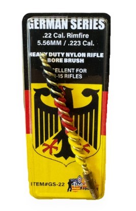 PROSHOT GERMAN SERIES HD NYLON BORE BRUSH .22 CAL./.223 CAL. RIFLE GS-22 - Taurus Savings